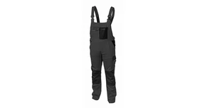 Munkaruha Högert EDGAR Kantáros munkavédelmi nadrág, grafit, 3XL