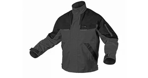 Munkaruha Högert EDGAR Munkavédelmi kabát, grafit, 3XL