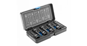 Szerszám Högert Pneumatikus bit kulcs szett, torx,   8db-os, 1/2", T30 - T80, CrMo, tárolóban
