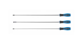 Szerszám Högert Csavarhúzó szett, hosszú,   3db-os, Crv, SL, PH2, PH3