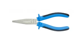 Szerszám Högert Fogó, hosszú orrú, lapított, 160mm, CrV