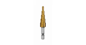 Szerszám Högert Fúrószár lépcsős,  4-12mm, 1/4", titán