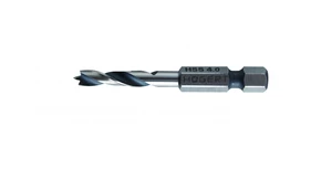 Szerszám Högert Fúrószár Fa,  4mm, 35/60mm, 1/4", bites
