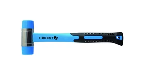 Szerszám Högert Kalapács gumi, üvegszálas műanyag nyéllel, puha