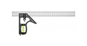 Szerszám Högert Derékszög, alumínium,  vízmértékkel 300mm