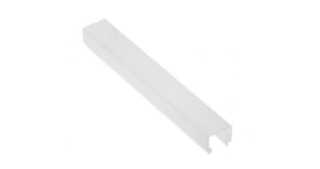 LED Profil takaró, GLAX mini, négyszögletű, 3fm, opál, G.GKL, GGKS, GGKWM GGKWK, GGKZK, GMNK, GMW