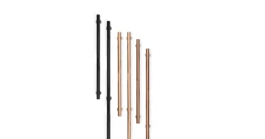 Fogantyú  Viefe HINOKI BIG  416/832mm, alumínium, csiszolt fekete