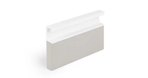 Fogantyú  Viefe SIX élbe ültethető, 3000mm, alumínium, texturált, matt fehér