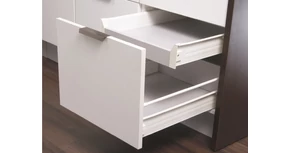 IMPAZ részleges kihúzású belső fém fiókoldal csúszóval