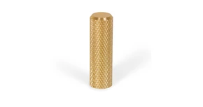 Fogantyú  Viefe GRAF2 gomb, 10mm, alumínium, csiszolt sárgaréz NEW