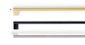 Fogantyú  Viefe GRAF2  589-1178mm, alumínium, csiszolt sárgaréz NEW