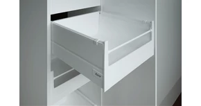 RITMA CUBE oldalmagasított körkorlátos 83 mm magas belső fiók