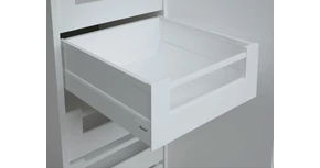 RITMA CUBE oldalmagasított négyszög korlátos 83 mm magas belső fiók