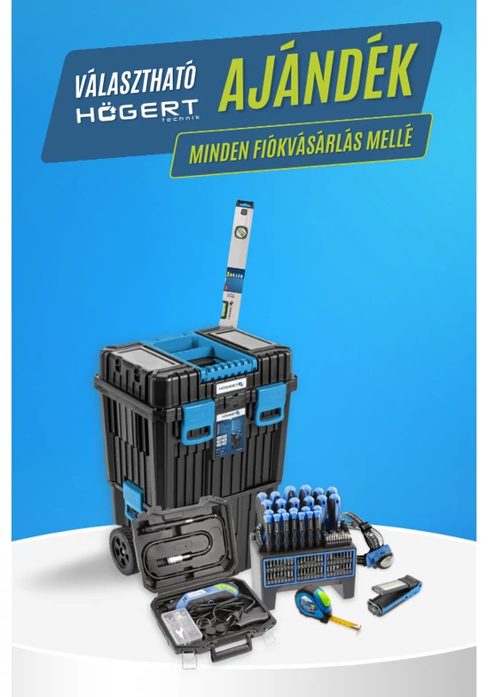 Garantált Högert ajándék minden fiókvásárlás mellé