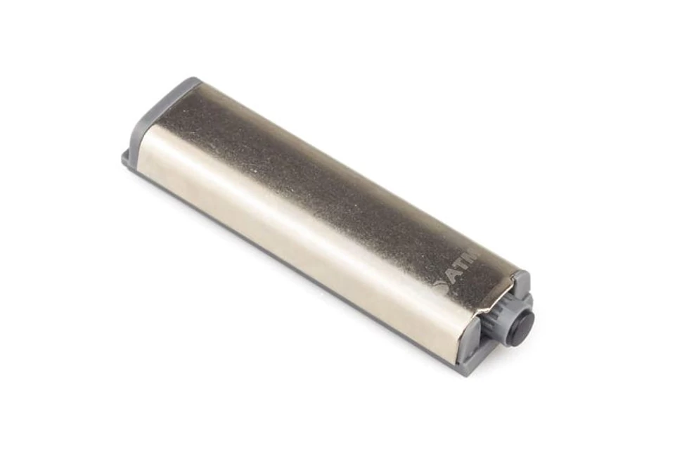 Ajtó kilökő PUSH - Open ajtóhoz, csavarozható, 78mm, gumiütközős, acél, PG-063, MET