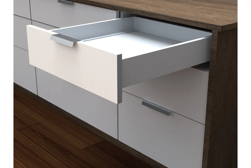 Fiókoldal  RITMA Slim    S, fehér, 270mm, 35kg, bm.: 106mm