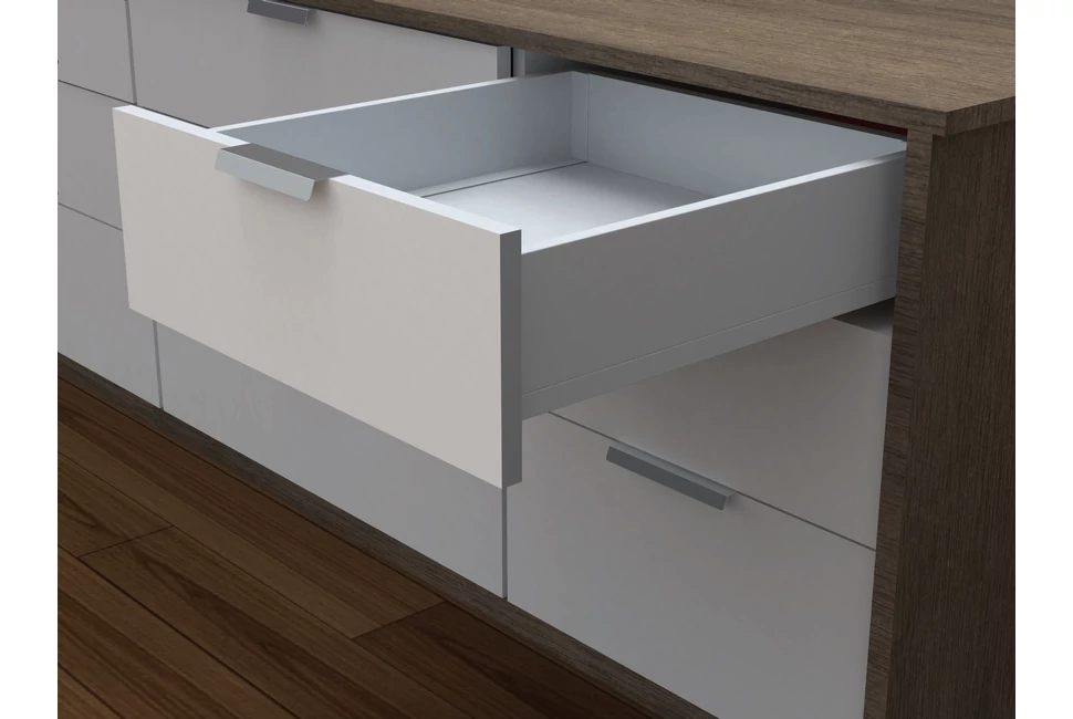 Fiókoldal  RITMA Slim    T, fehér, 270mm, 35kg, bm.: 138mm