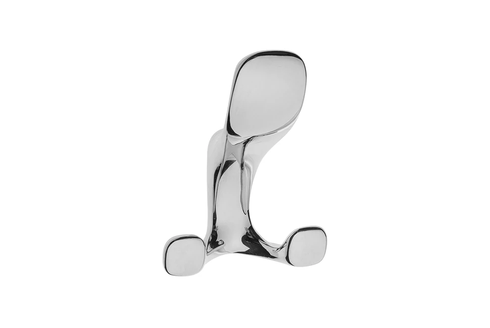 Fogas fém, Toledo A0, króm, kalaptartós dupla