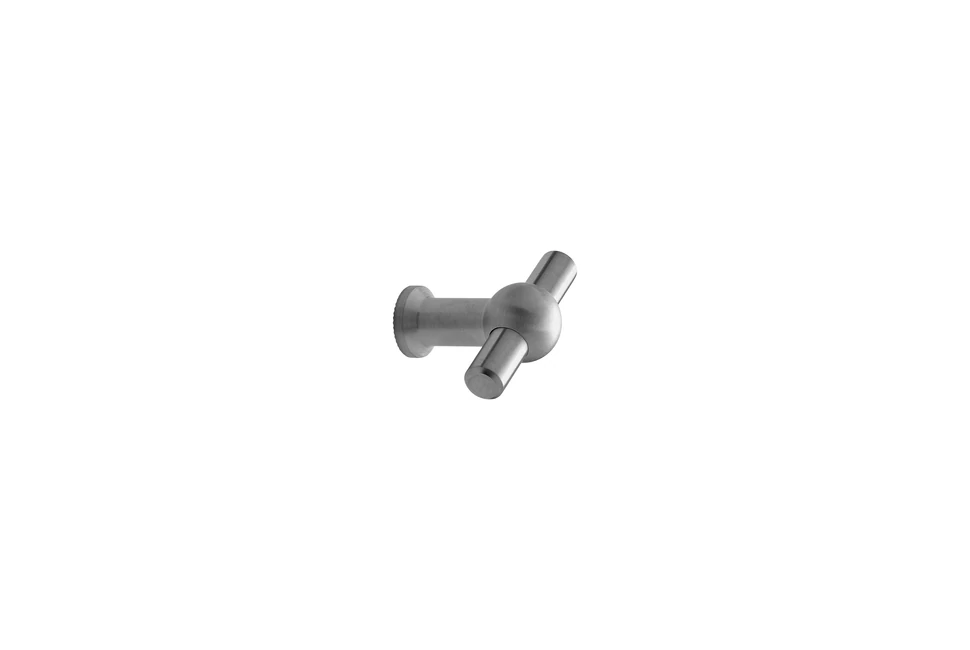 Fogantyú Furnipart CURTAIN gomb, acél, polírozott acél