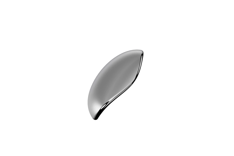 Fogantyú Furnipart LUNA   64mm, fém, fényes nikkel