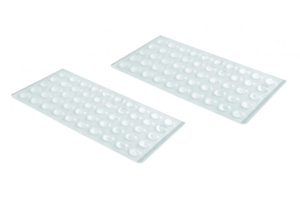 Ajtóütköző szilikon öntapadós  7x1,5mm (100 db / levél)