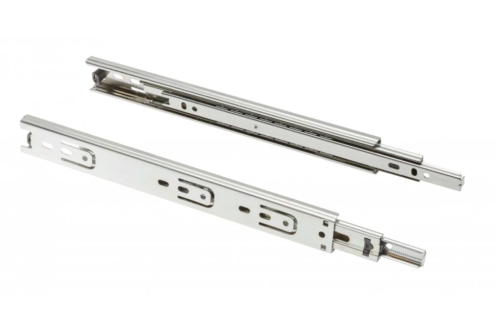 Golyós fióksín, teljes kihúzású, h=30mm, 250mm, 15kg