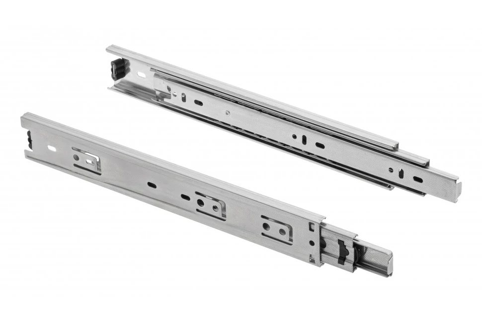 Golyós fióksín, teljes kihúzású, h=45mm, 250mm, 30kg, GX1