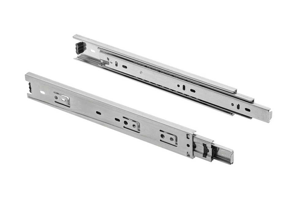 Golyós fióksín, teljes kihúzású, h=45mm, 350mm, 30kg, HK