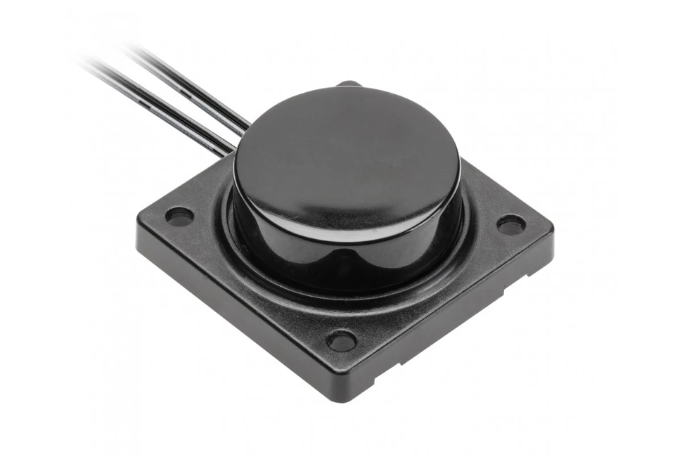 Kapcsoló, manuális, színhőmérséklet szabályzós, 12V, Max 40W, fekete