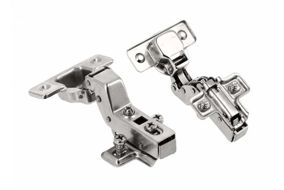 Kivetőpánt, közézáródó, csillapított záródású, klippes, eurocsavaros talp h=0