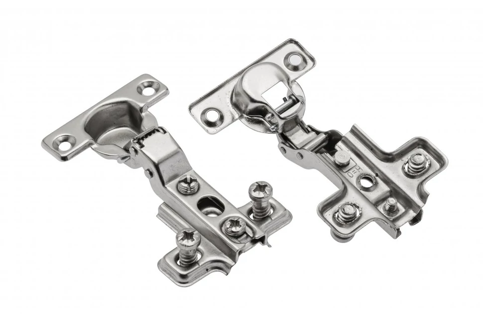 Kivetőpánt, Mini, félig rázáródó, eurocsavaros talp H=1