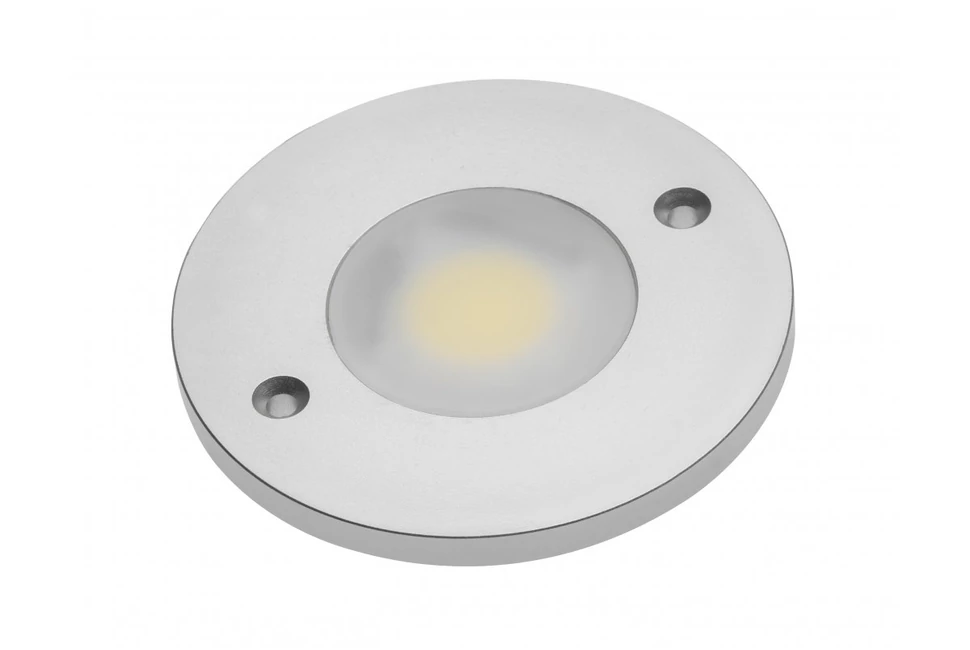 LED Lámpatest, JOVITA, meleg fehér, 60mm, felületre szerelhető, 12V, 200lm, 3W, kábellel, csatlakozóval