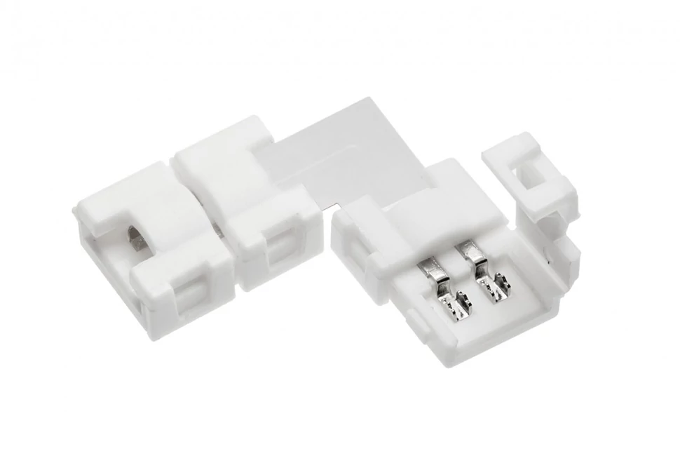 LED csatlakozó, XC11 toldó sarok,  8mm szalaghoz, nagy teljesítményű