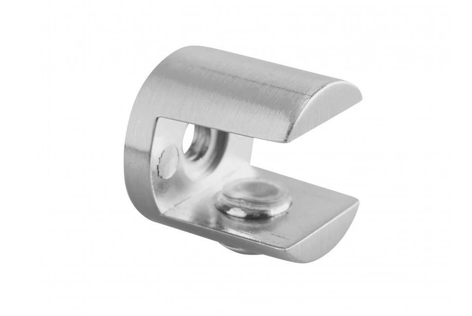 Polctartó üveghez J65 7-11mm, szálcsiszolt