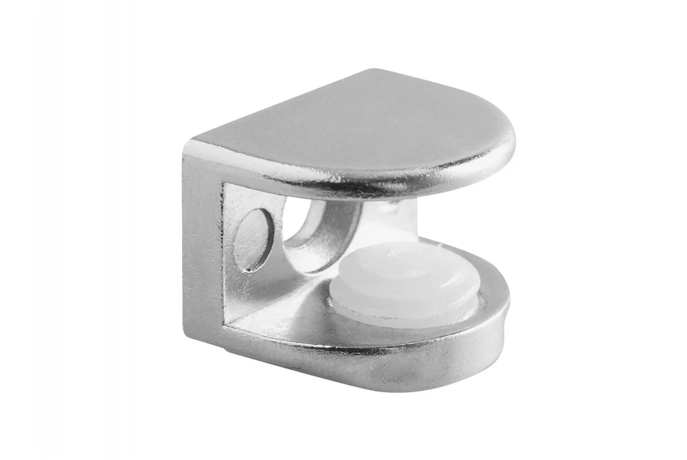 Polctartó üveghez A48, 4-8mm, króm