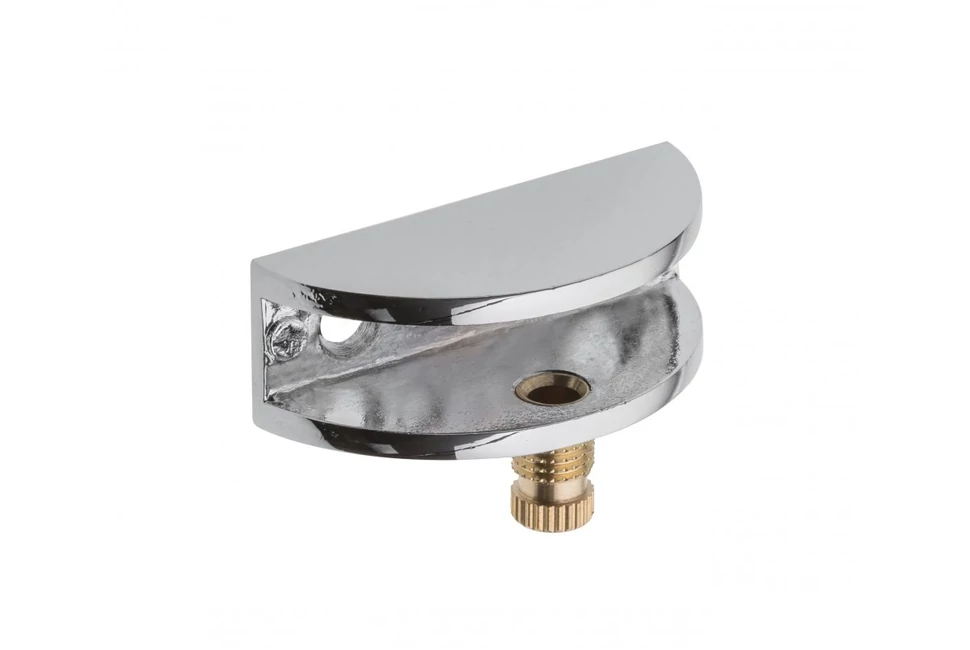 Polctartó üveghez HS2, 5-10mm, króm