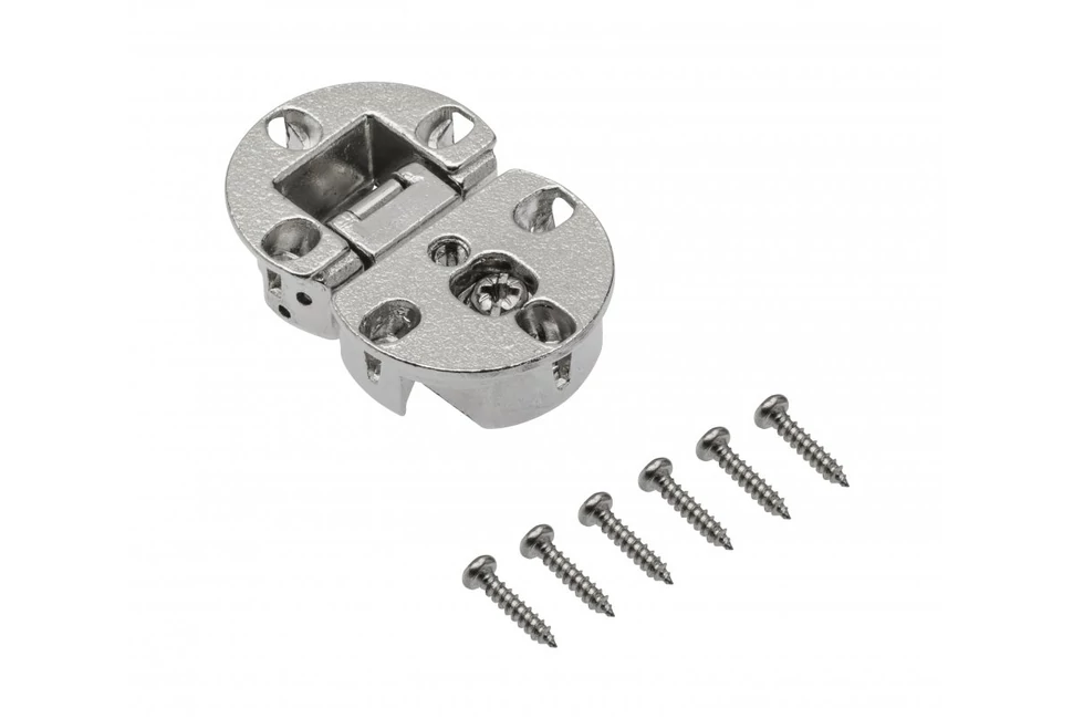 Lenyíló vasalat, pánt, antik réz, 2db/szett