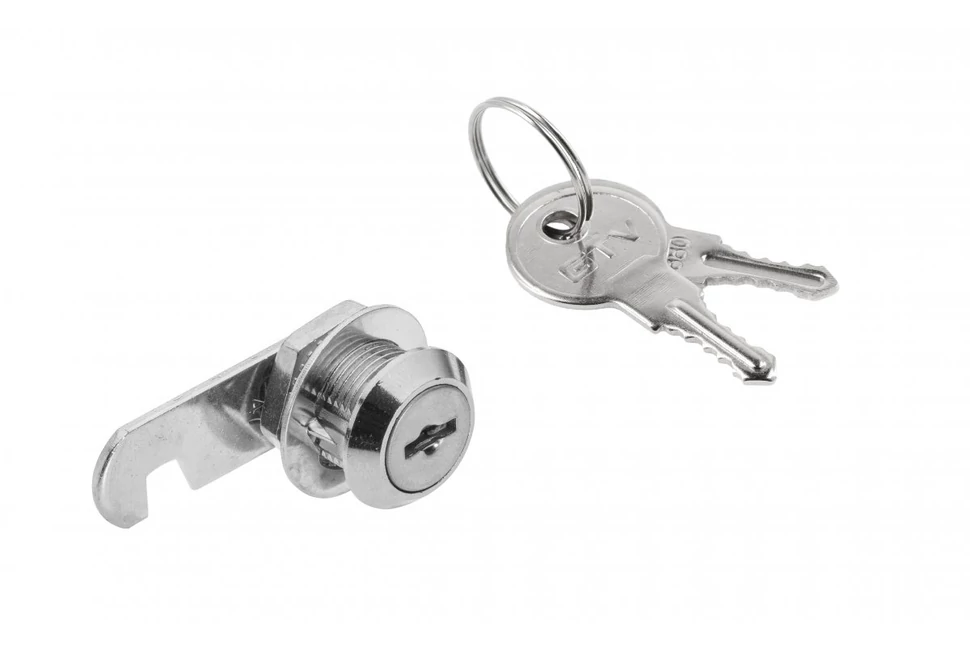 Zár, kazettazár,  8mm anyagvastagsághoz, Z103, króm S