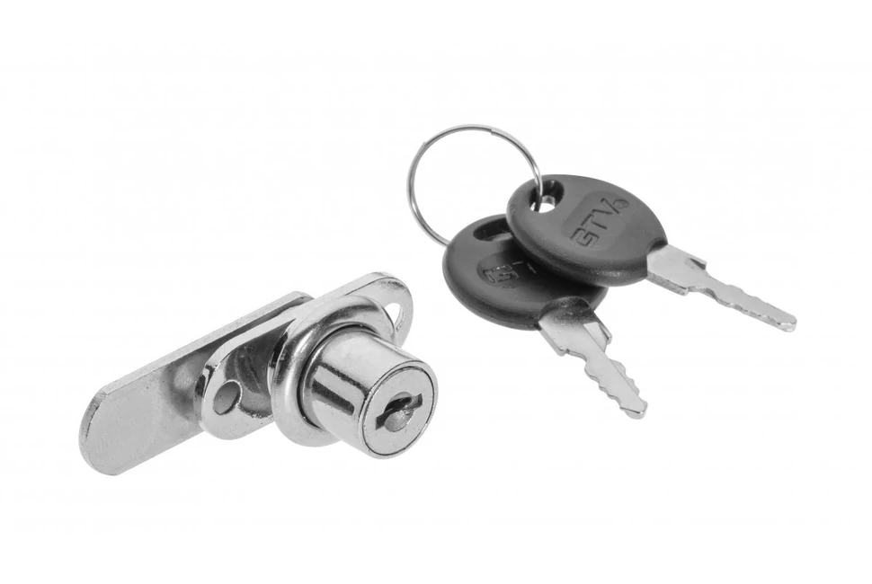 Zár, lemezajtóhoz, M201, króm