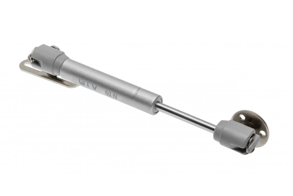 Felnyíló vasalat, gázteleszkóp,  60N, rövídkarú / 160mm /, szürke
