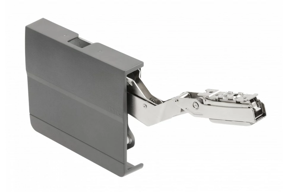 Felnyíló vasalat, 250-500mm ajtómagasságig,  Push Open, 1800-4000 erőteljesítmény, szürke szett