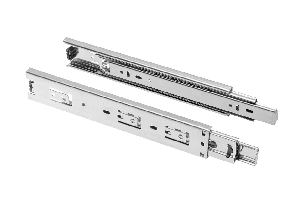 Golyós fióksín, teljes kihúzású, h=45mm, 250mm, 35kg,PRESTIGE