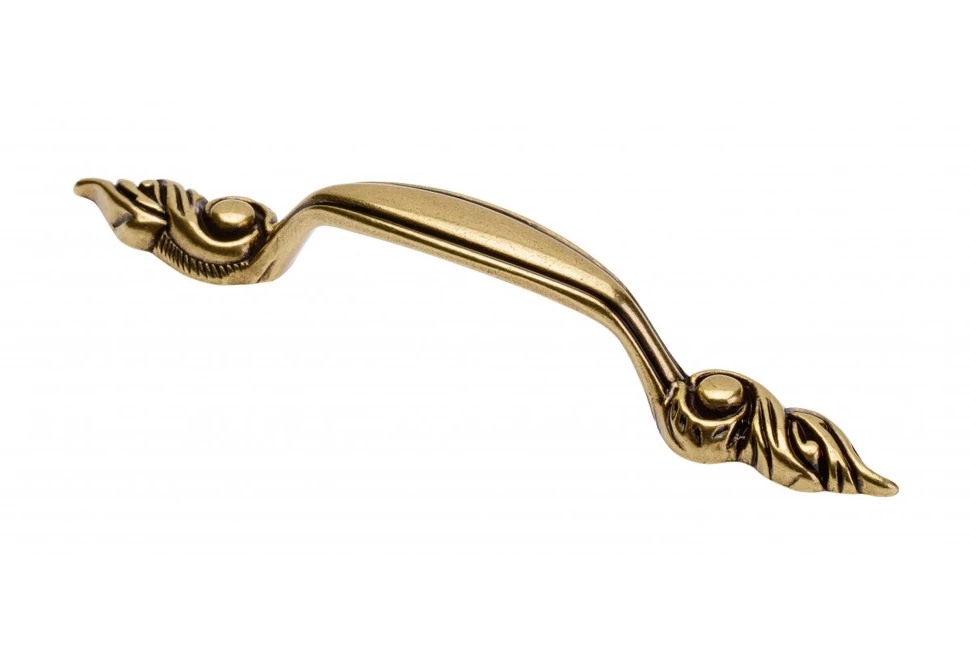Fogantyú fém,   96mm, AREZO, antik bronz