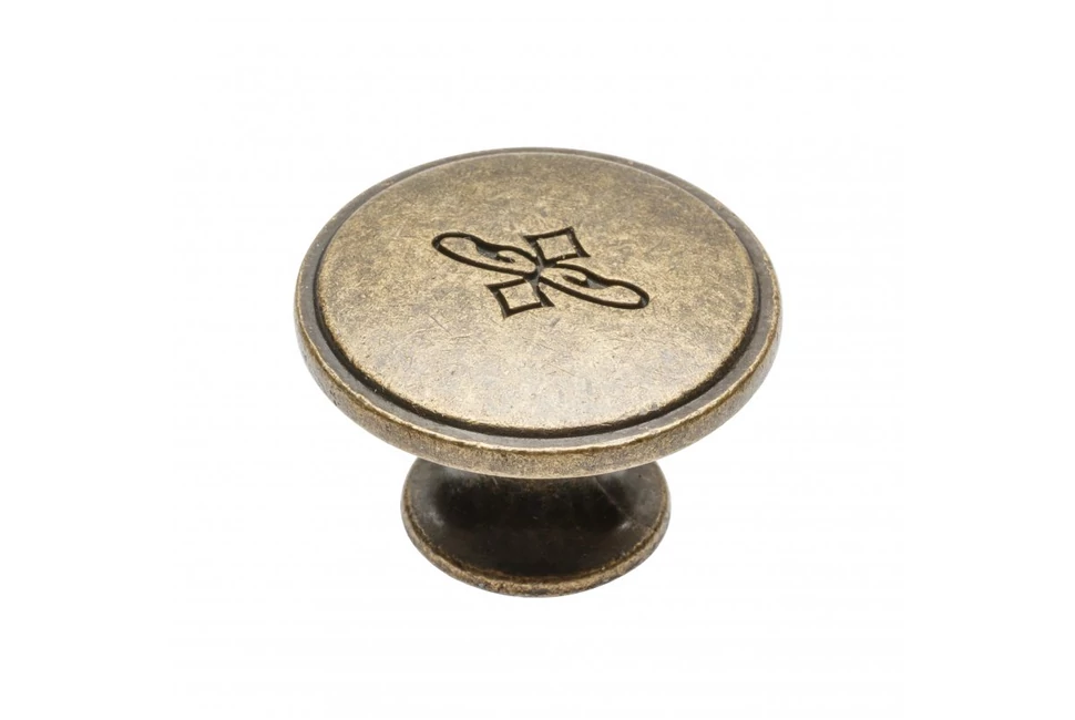 Fogantyú fém, gomb, OLBIA, antik bronz