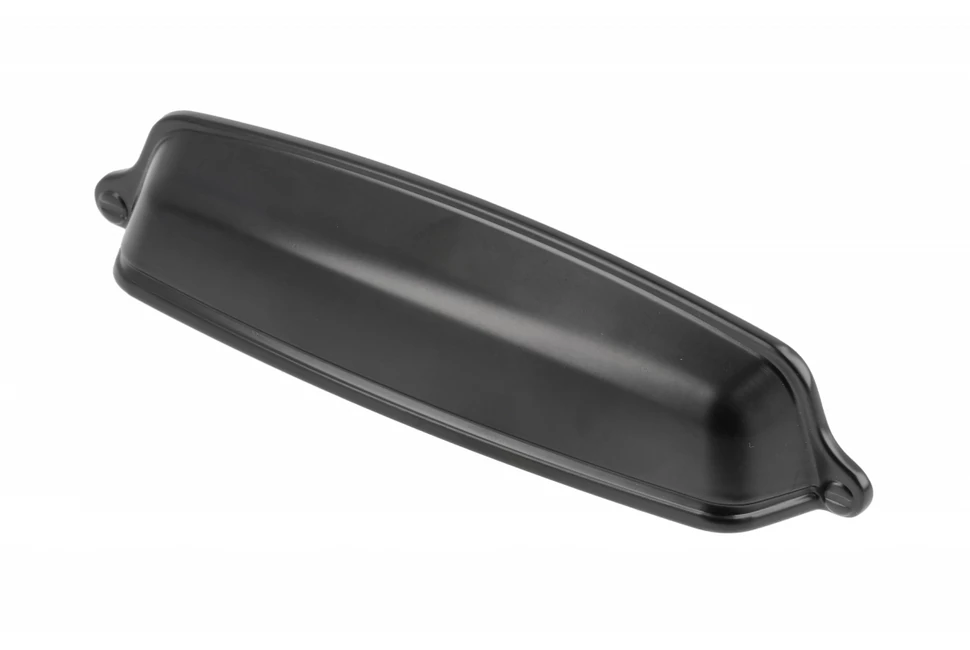 Fogantyú fém,  128mm, EVER fekete mat