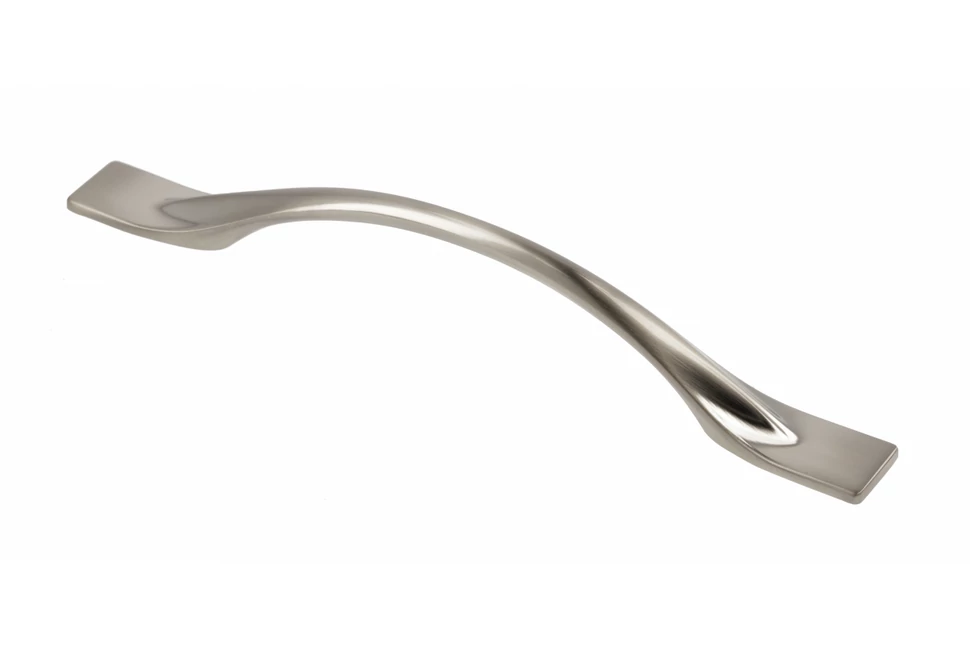 Fogantyú fém,  128mm, FLOW, szálcsiszolt