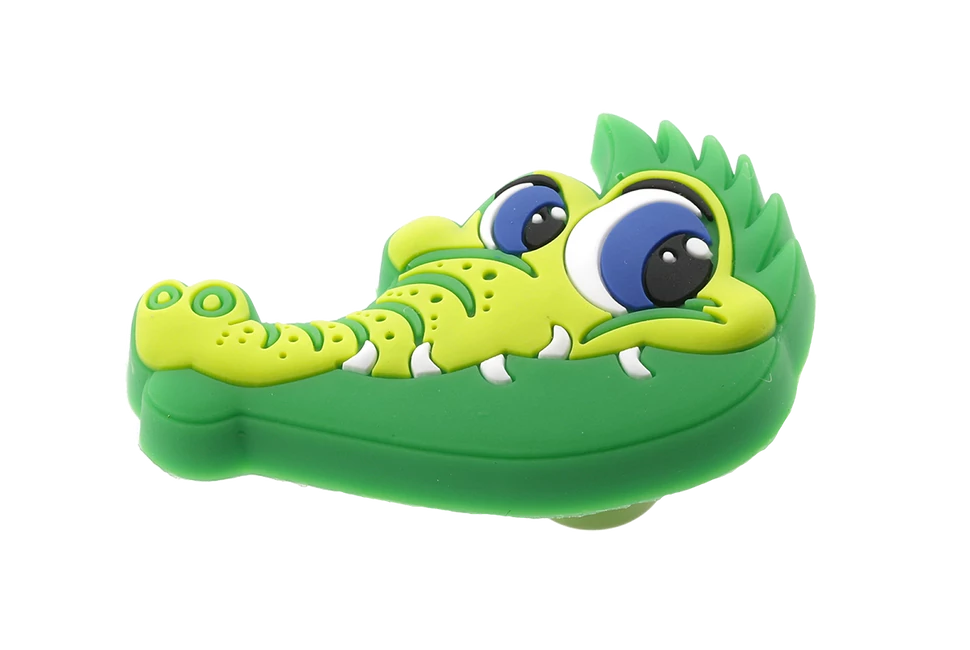 Fogantyú gomb, gumi, krokodil