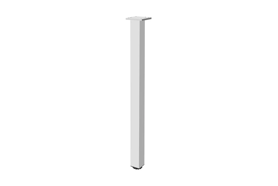 Asztalláb alumínium kocka 46R,  820mm, alu elox