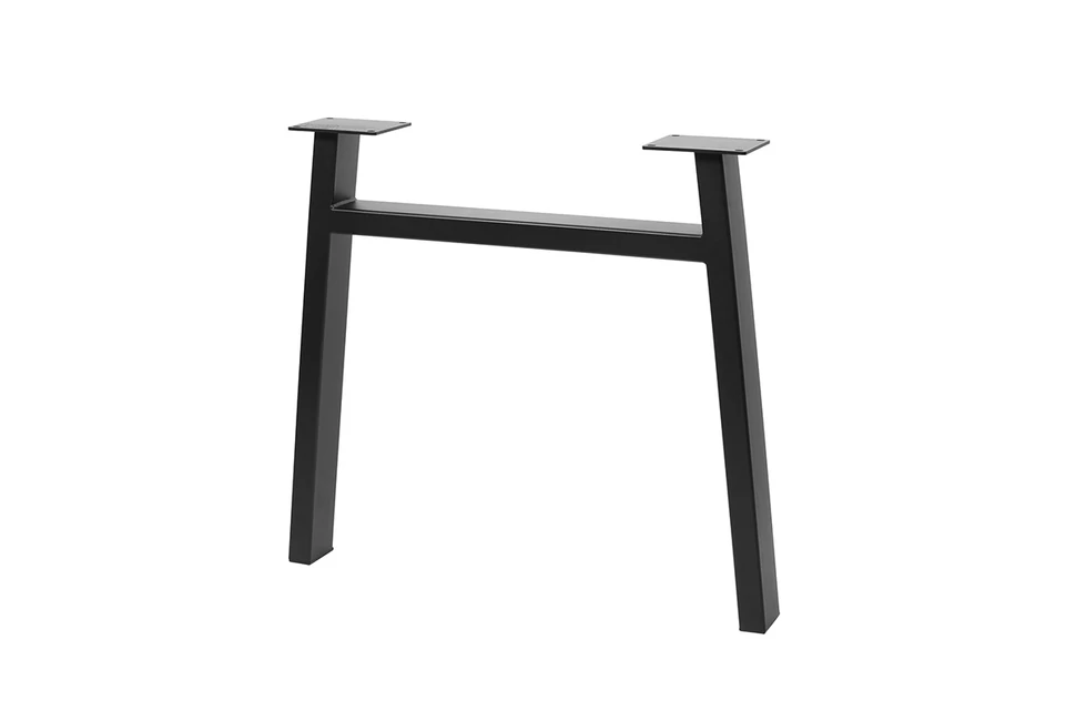 Asztalláb fém INDUSTRIA-H20, 710mm, fekete Strolmet