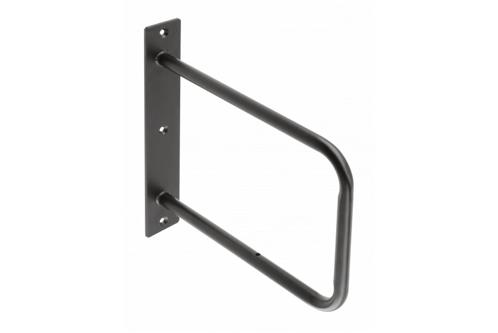 Polctartó konzol BELT, 22 x 23 cm, matt fekete